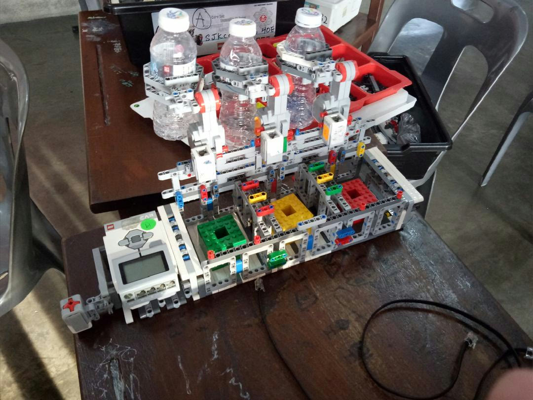 LEGO Mindstorms EV3 robotics project